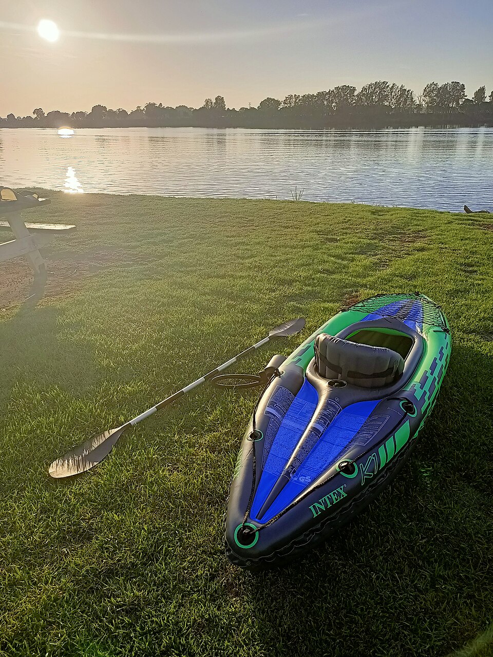 Kayak inflable 2 personas