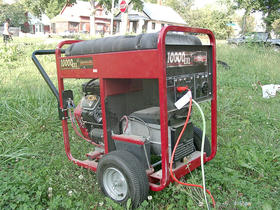 Generador eléctrico a gasolina 3 kW